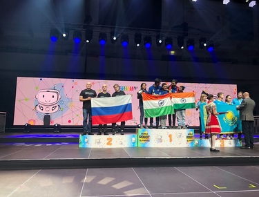 Российские команды завоевали два золота на Всемирной олимпиаде роботов