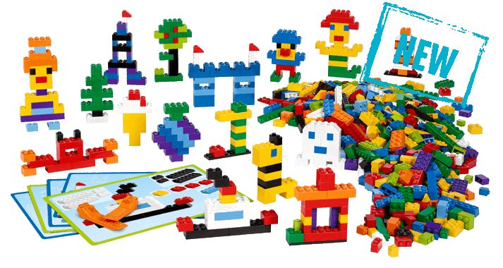 Кирпичики LEGO для творческих занятий