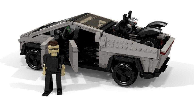 Появилась Lego-модель пикапа Tesla Cybertruck