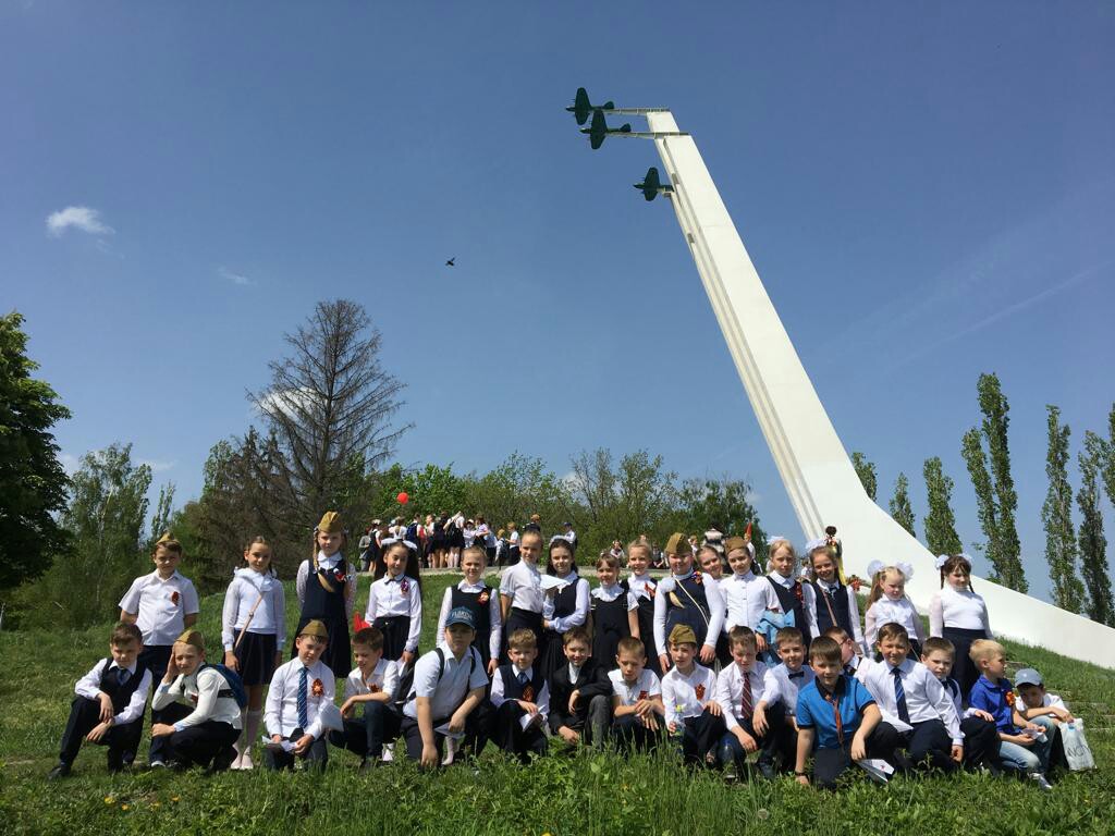 Вечная память. Всероссийская акция в городе Семилуки