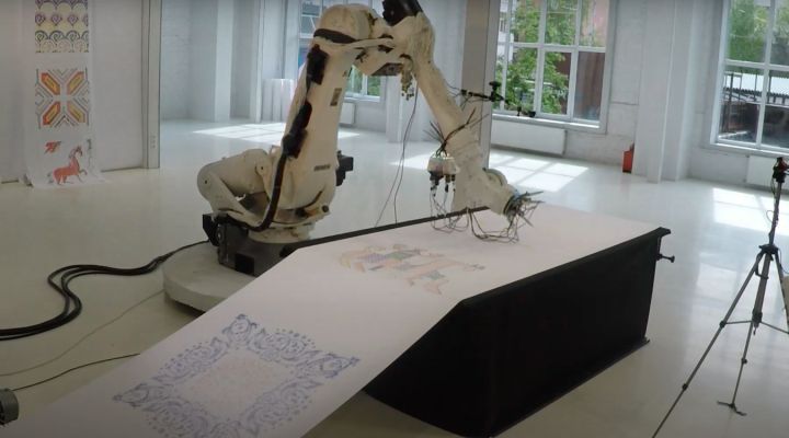 Старинная графика руками робота! В России открылась уникальная онлайн выставка